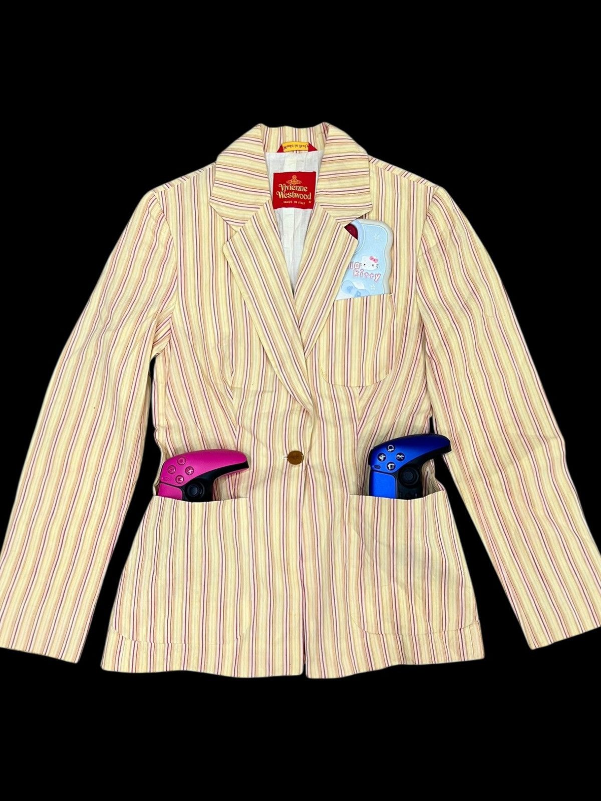 Vivienne Westwood Vivienne Westwood Striped Blazer – Made in Italy Size M / US 6-8 / IT 42-44 - 8 Thumbnail