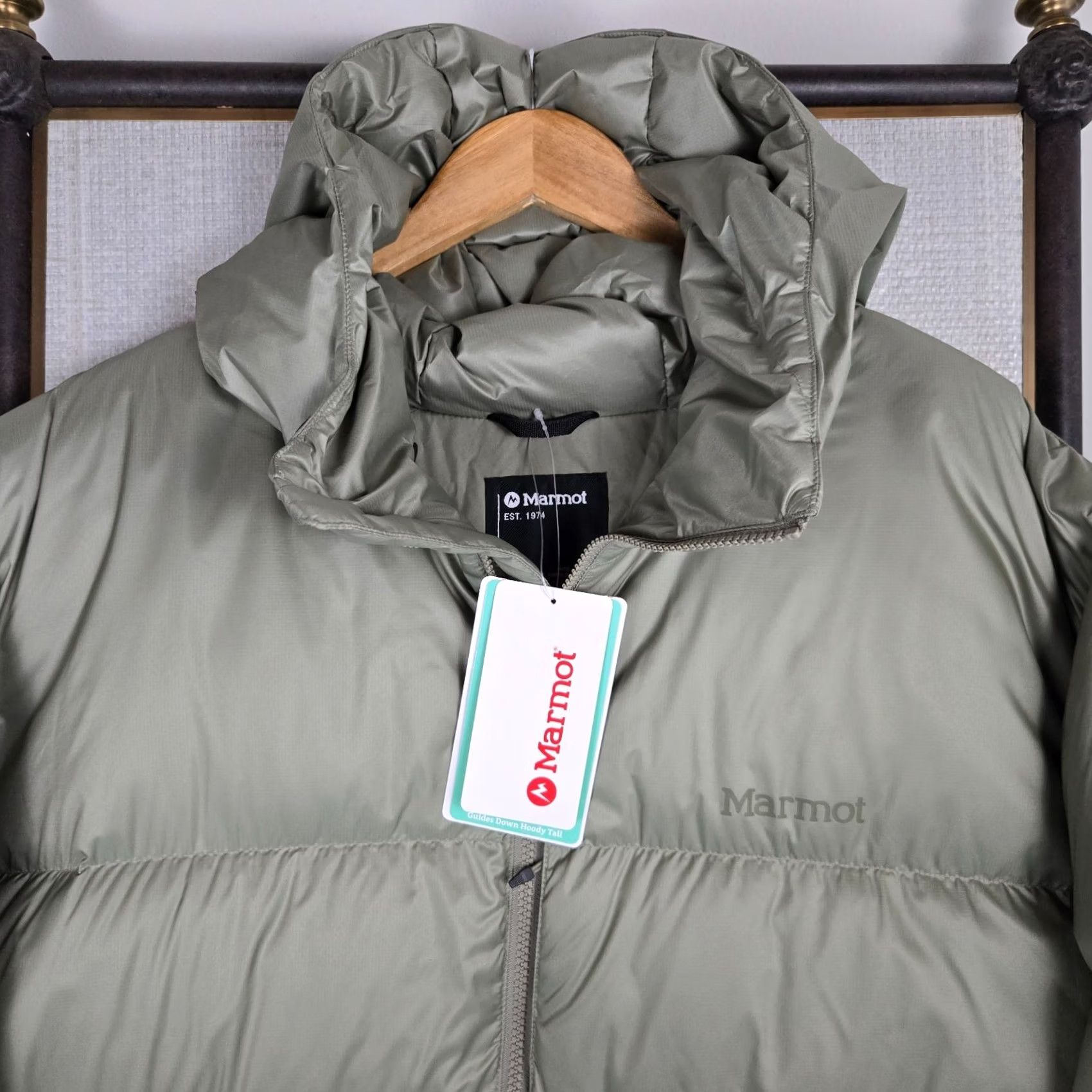 Marmot Marmot 700 Down Hooded Jacket Mens 3XL Green Full Zip Down Coat Full Zip 700 Marmot Down Jacket Mens 3XL Green Size US XXL / EU 58 / 5 - 3 Thumbnail
