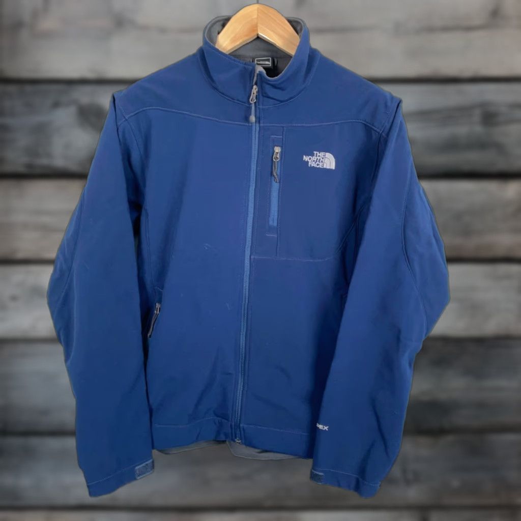 The North Face The North Face Apex Bionic Jacket Men Large Blue Zip Up Softshell Outdoor Size US L / EU 52-54 / 3 - 1 Thumbnail