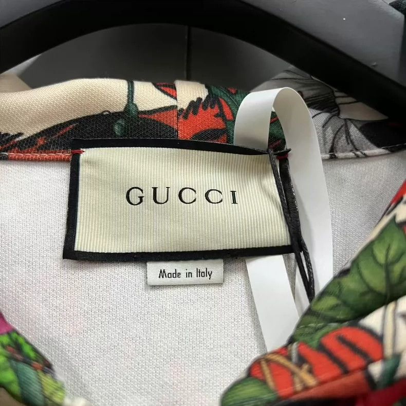 Gucci Gucci Flower-printed hooded jacket 2502-Nextarrow Size US M / EU 48-50 / 2 - 3 Thumbnail
