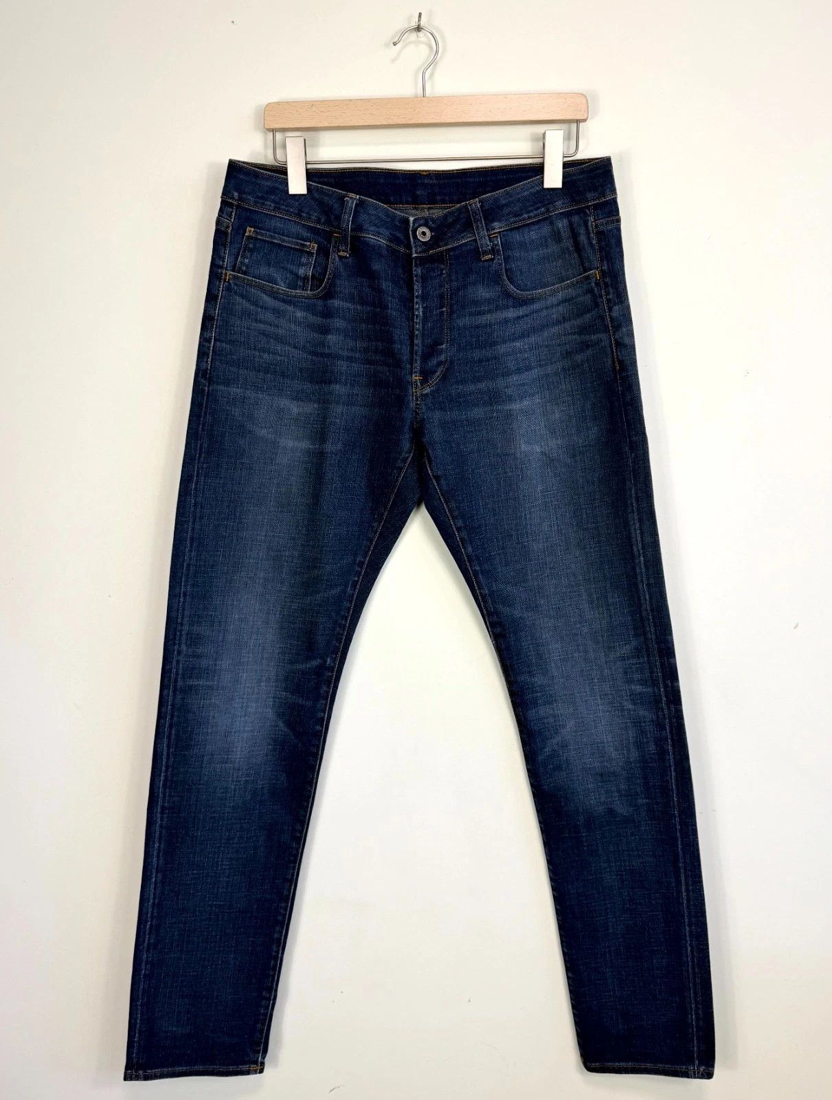 G-Star G-STAR Raw 3301 Deconstructed Slim Dark Blue Jeans 34x34 Size US 34 / EU 50 - 2 Thumbnail