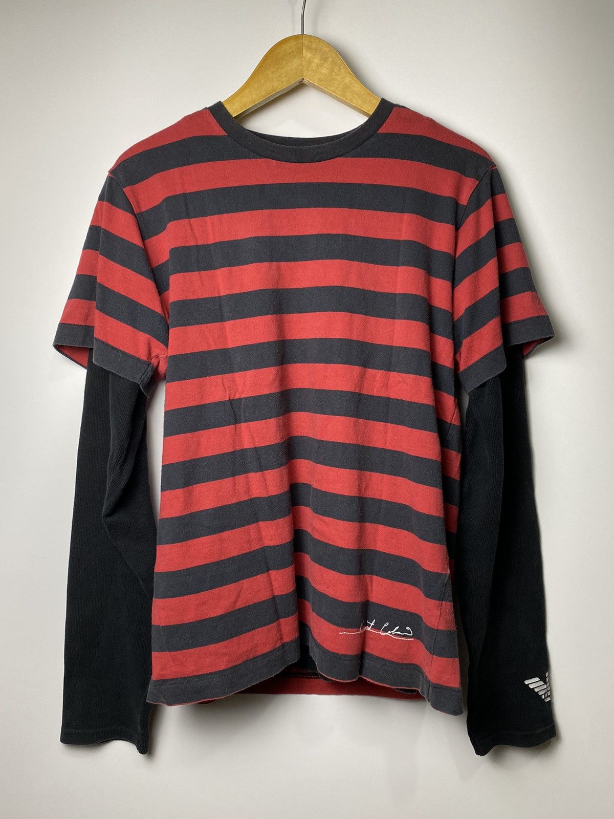 Hysteric Glamour × If Six Was Nine × Japanese Brand kurt cobain uniqlo stripe tshirt Size US M / EU 48-50 / 2 - 2 Thumbnail