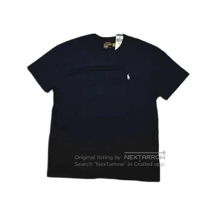 Polo Ralph Lauren Polo Ralph Lauren Solid Round Neck Short Sleeve. Size US M / EU 48-50 / 2 - 2 Thumbnail