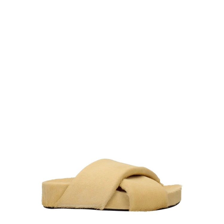 ob1o1e1124 Slippers in Beige