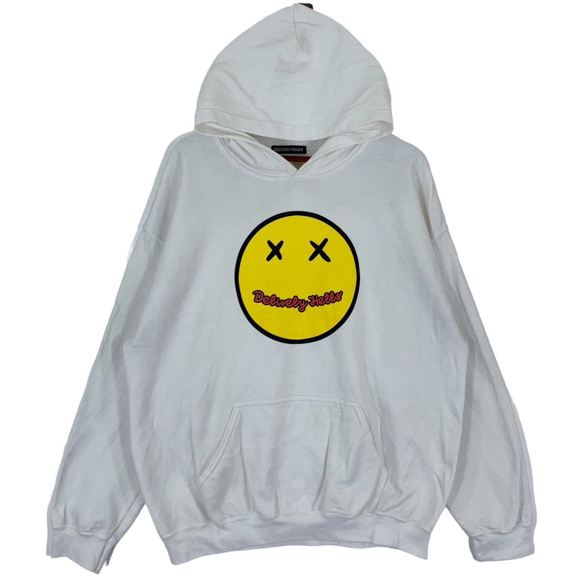 Flagstuff Vintage Delivery Hells X Flagstuff Hoodie Smile Sweater Size US L / EU 52-54 / 3 - 1 Thumbnail