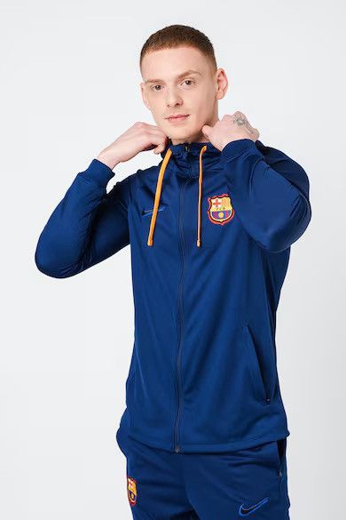Nike F.C Barcelona Nike Dri Fit Hoodie men’s Y2K soccer Size US XS / EU 42 / 0 - 4 Thumbnail