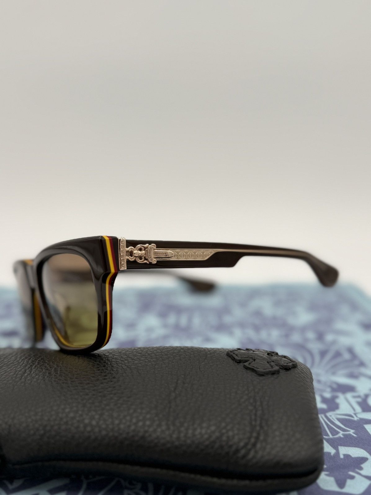 Chrome Hearts Chrome Hearts Box-Officer Glasses 18k Gold Size ONE SIZE - 5 Thumbnail