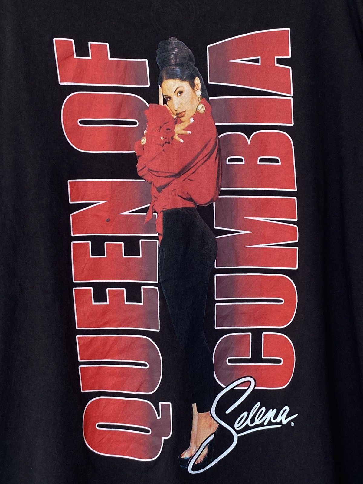 Band Tees Rare Faded Selena “Queen Of Cumbia” Singer Band Rap Tees Size US XXL / EU 58 / 5 - 5 Thumbnail