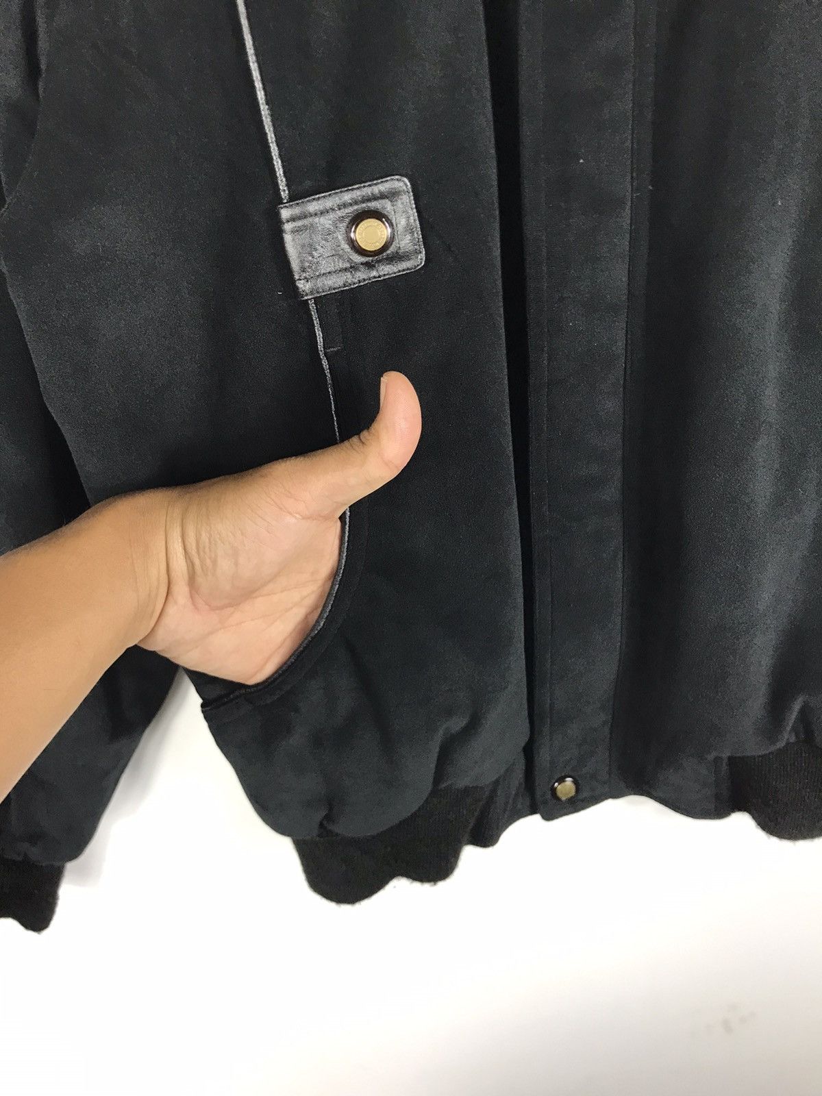 Japanese Brand × Vintage ⚡️Vintage Vintaige Club Inspire Issey Miyake Bomber Jacket Size US M / EU 48-50 / 2 - 6 Thumbnail