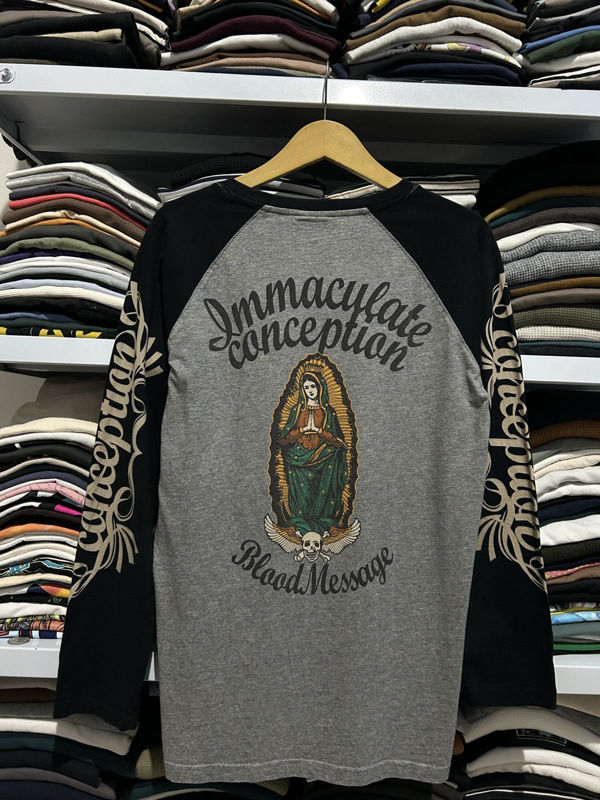 Japanese Brand Vintage Blood message Immaculate Size US M / EU 48-50 / 2 - 1 Thumbnail