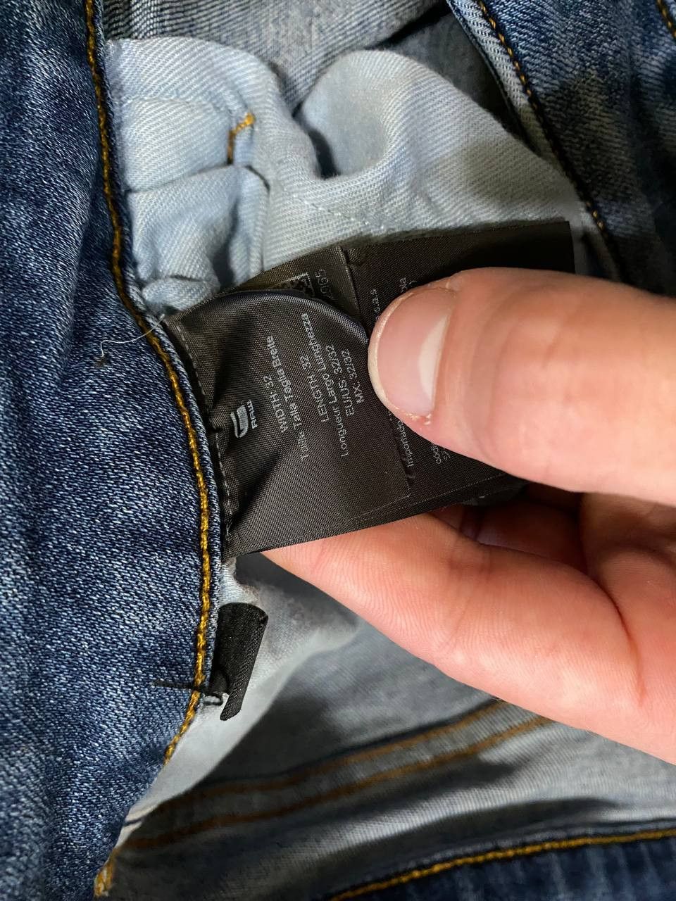 G-Star Vintage Gstar Raw Japanese Avant Garde Opium Y2K Denim Jeans Size US 32 / EU 48 - 11 Thumbnail