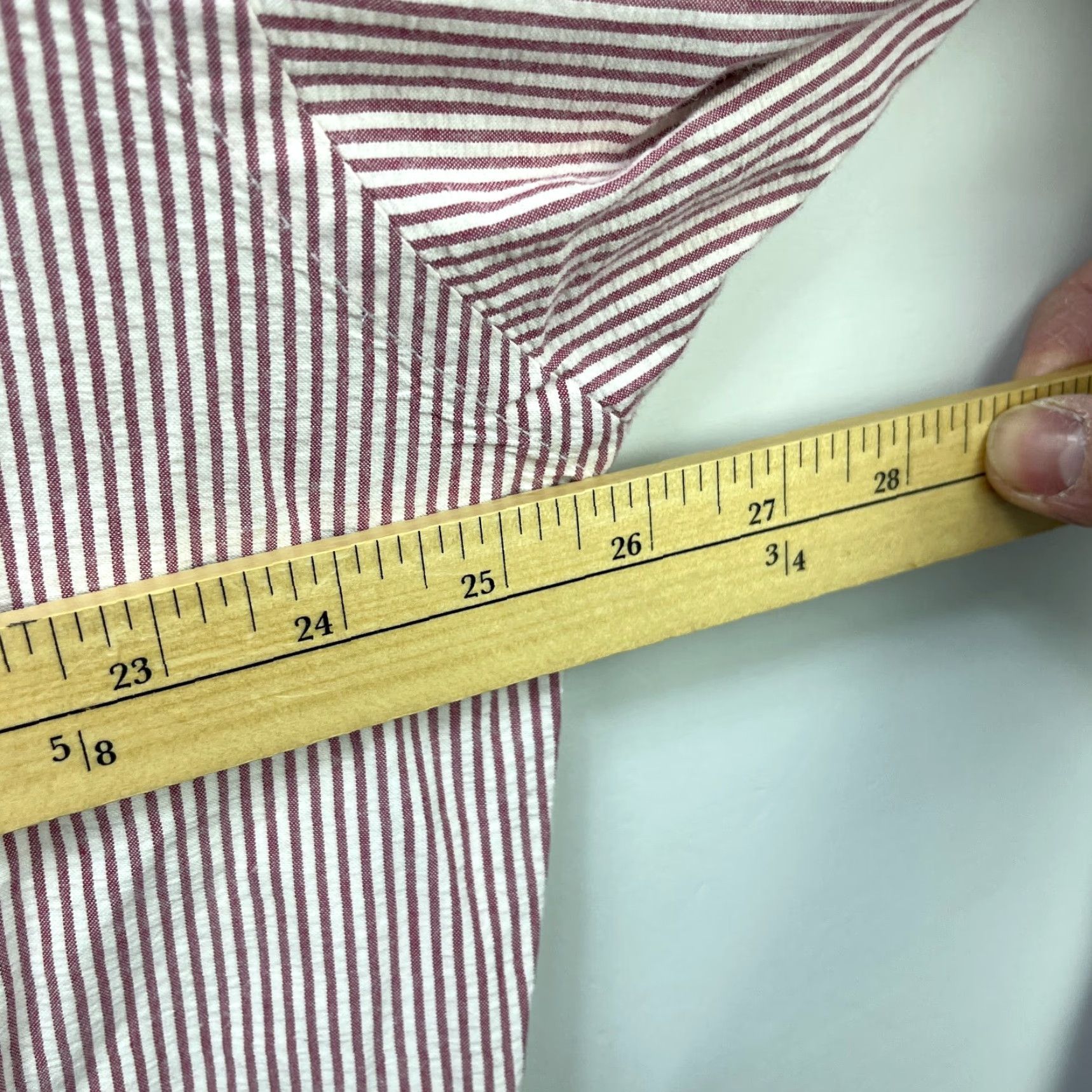 Tommy Hilfiger Vintage Tommy Hilfiger Crest Button Up Long Sleeve Shirt XL Men White 90s Striped Crest Button Up Mens XL Vintage 90s Tommy Hilfiger Shirt Size US XL / EU 56 / 4 - 6 Thumbnail