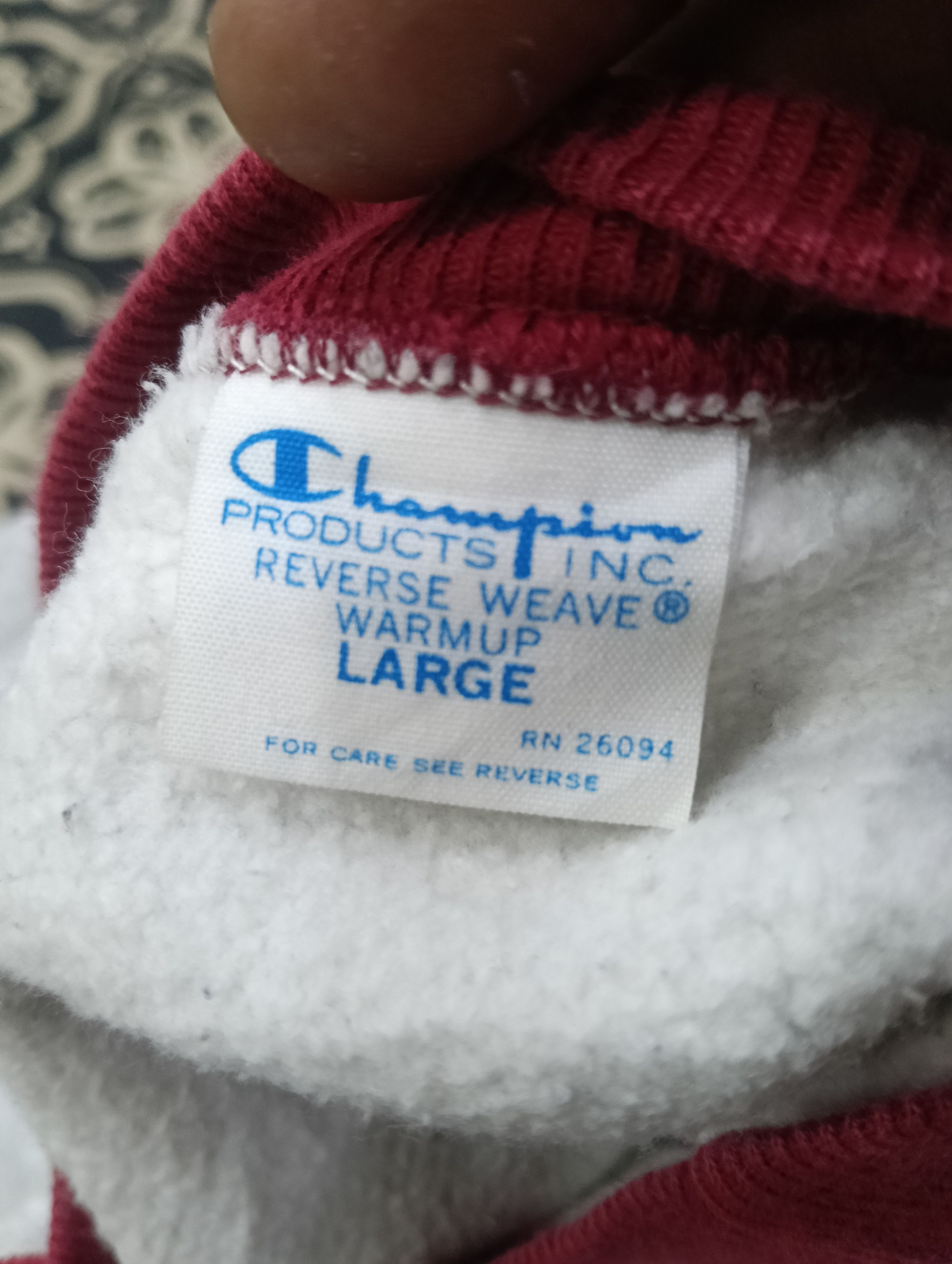 Champion Repro Champion Reverse Weave Size US L / EU 52-54 / 3 - 6 Thumbnail