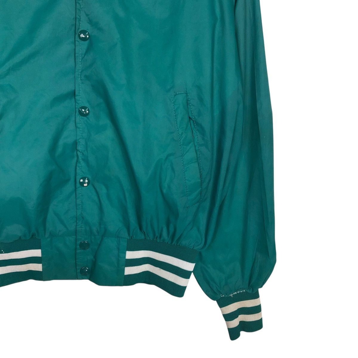 Vintage 🔥VINTAGE BOMBER JACKET DALLAS EMBLEM MFG DOLPHIN BIG LOGO Size US L / EU 52-54 / 3 - 7 Thumbnail