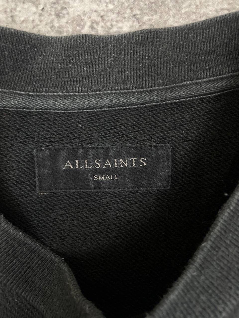 Allsaints AllSaints Men Crewneck Sweatshirt Vintage Black Size S Size US S / EU 44-46 / 1 - 3 Thumbnail