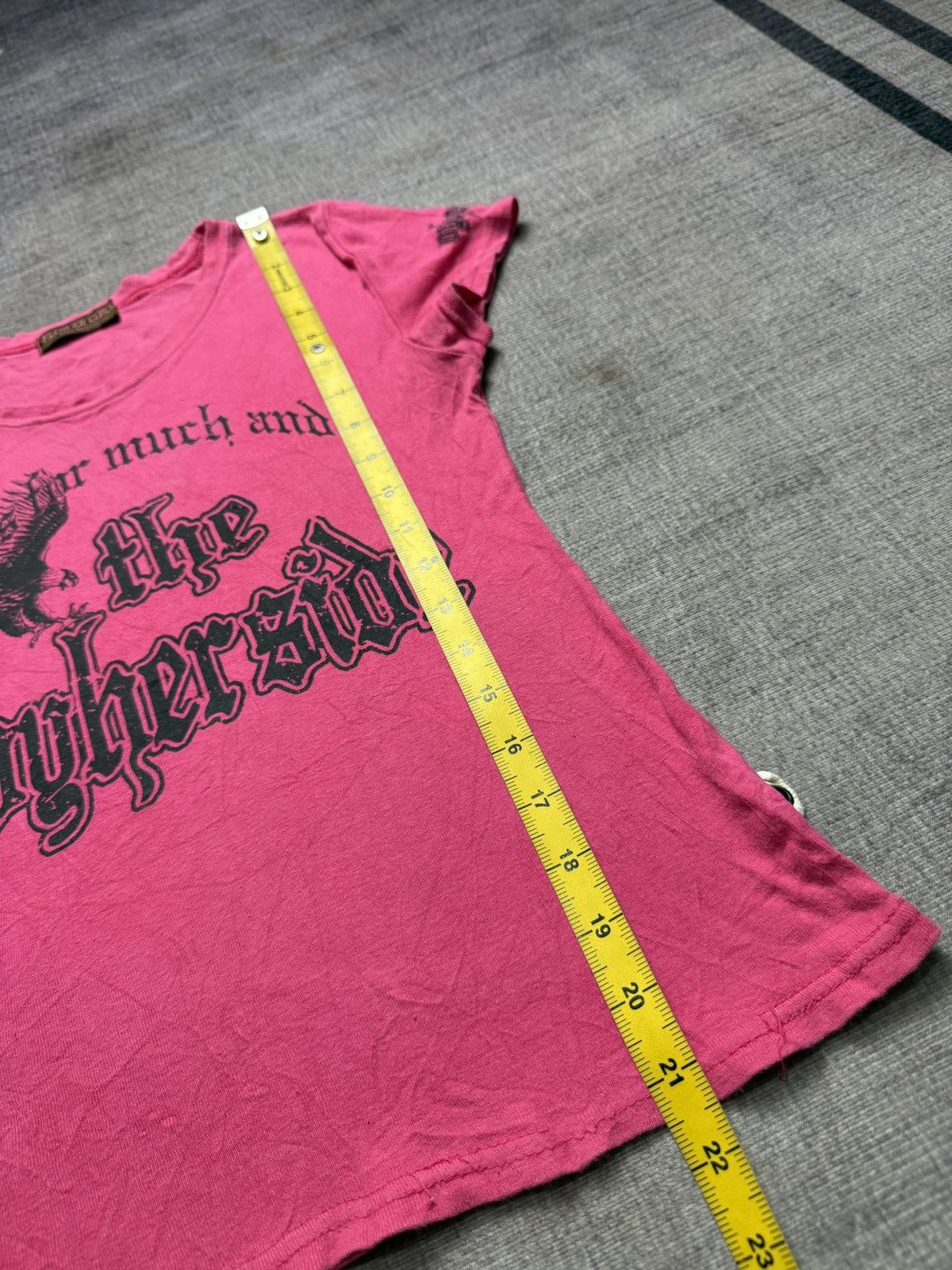 Japanese Brand Y2K FLOWER CIRCLE TSHIRT Size S / US 4 / IT 40 - 10 Thumbnail