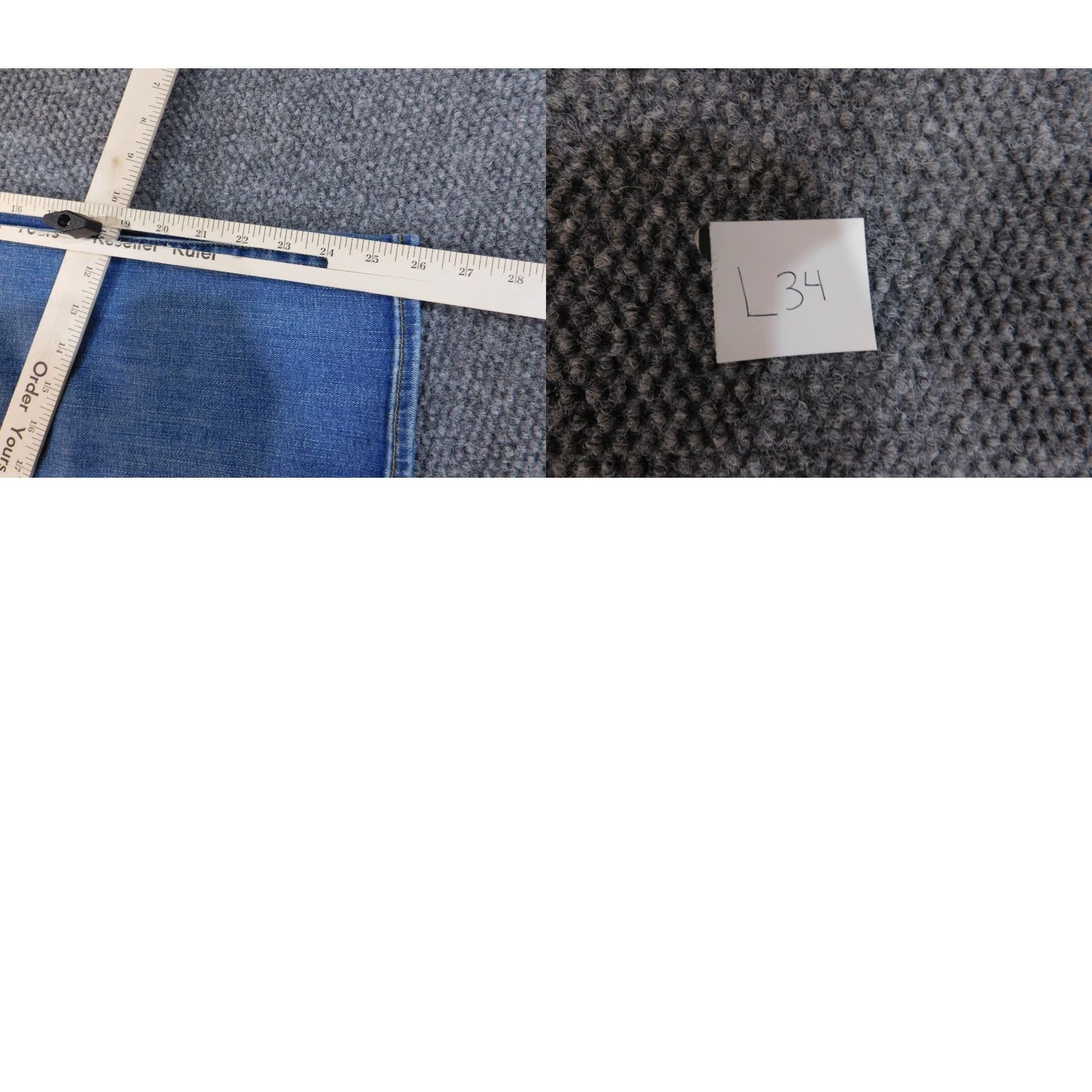 Vintage Chicos Jeans 0.5 Blue Straight Crop High Rise Womens Denim Casual Jeans 26in Inseam Regular Rise Zipper Cotton Blend Polyester Designer 90s? Size 25" / US 0 / IT 36 - 8 Thumbnail