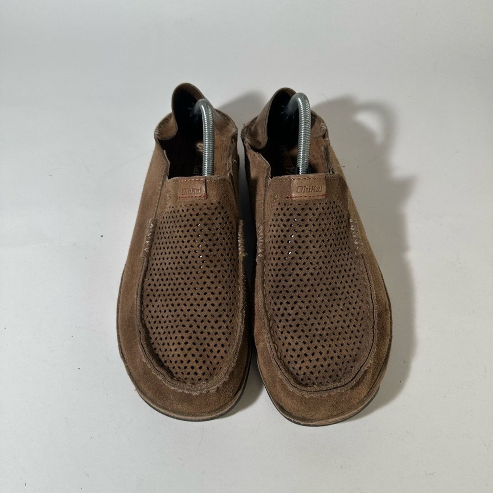 Olukai OLUKAI Moloa Men's Leather Slip On Shoes, Size US 11.5 / EU 44-45 - 4 Thumbnail