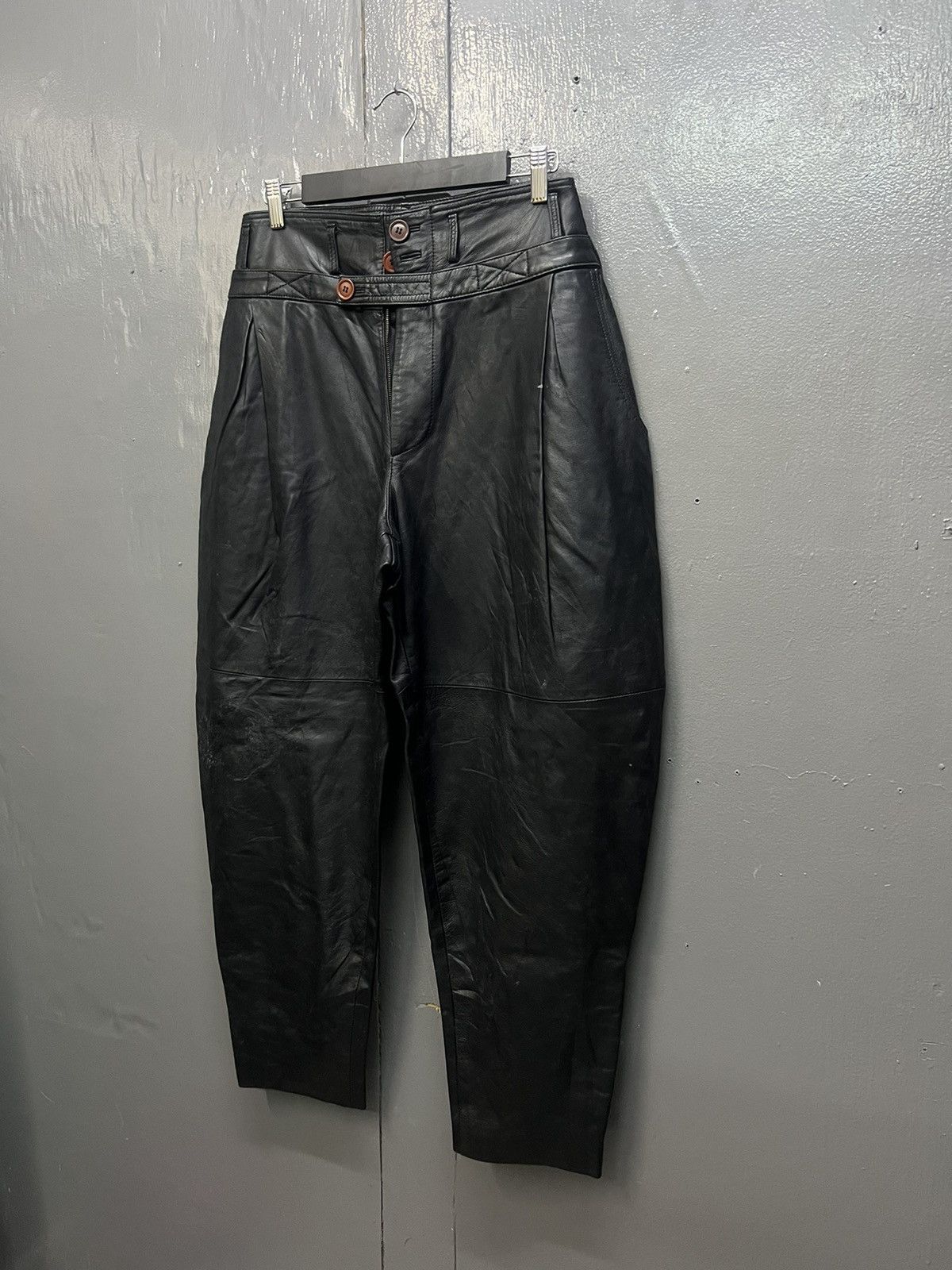 Genuine Leather Genuine Leather Baggy Pants Size 30 Size US 30 / EU 46 - 3 Thumbnail