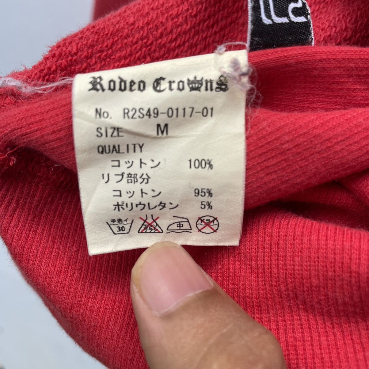 Hysteric Glamour 💥Japanese Brand Rodeo Crowns University Jumper Sweater Size US M / EU 48-50 / 2 - 9 Thumbnail
