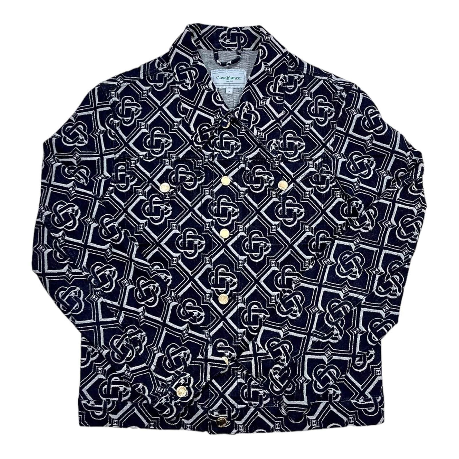 CASABLANCA - Monogram Denim Jacket