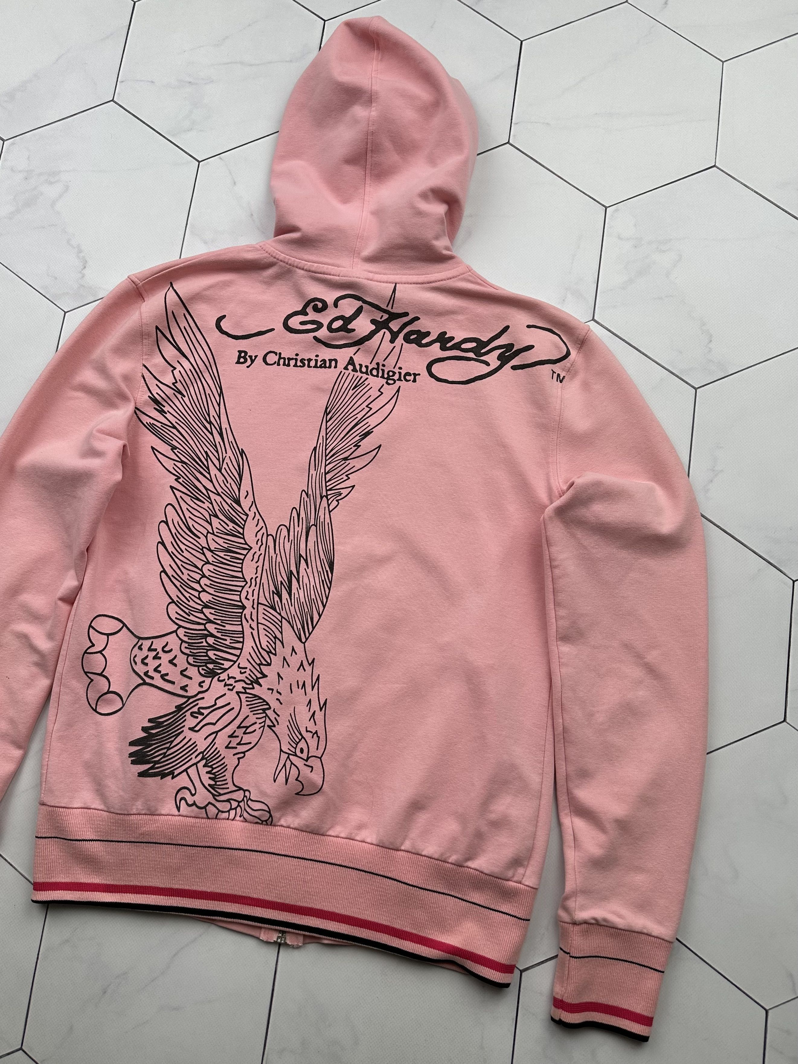 Ed Hardy Ed Hardy Vintage Hoodie (B236) Size M / US 6-8 / IT 42-44 - 13 Thumbnail
