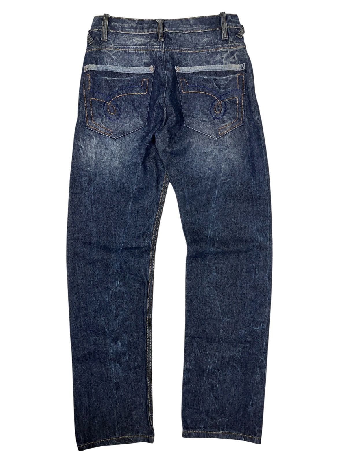 Dolce & Gabbana × Vintage Vintage Dolce & Gabbana Stone Washed Jeans y2k Size US 33 - 3 Thumbnail
