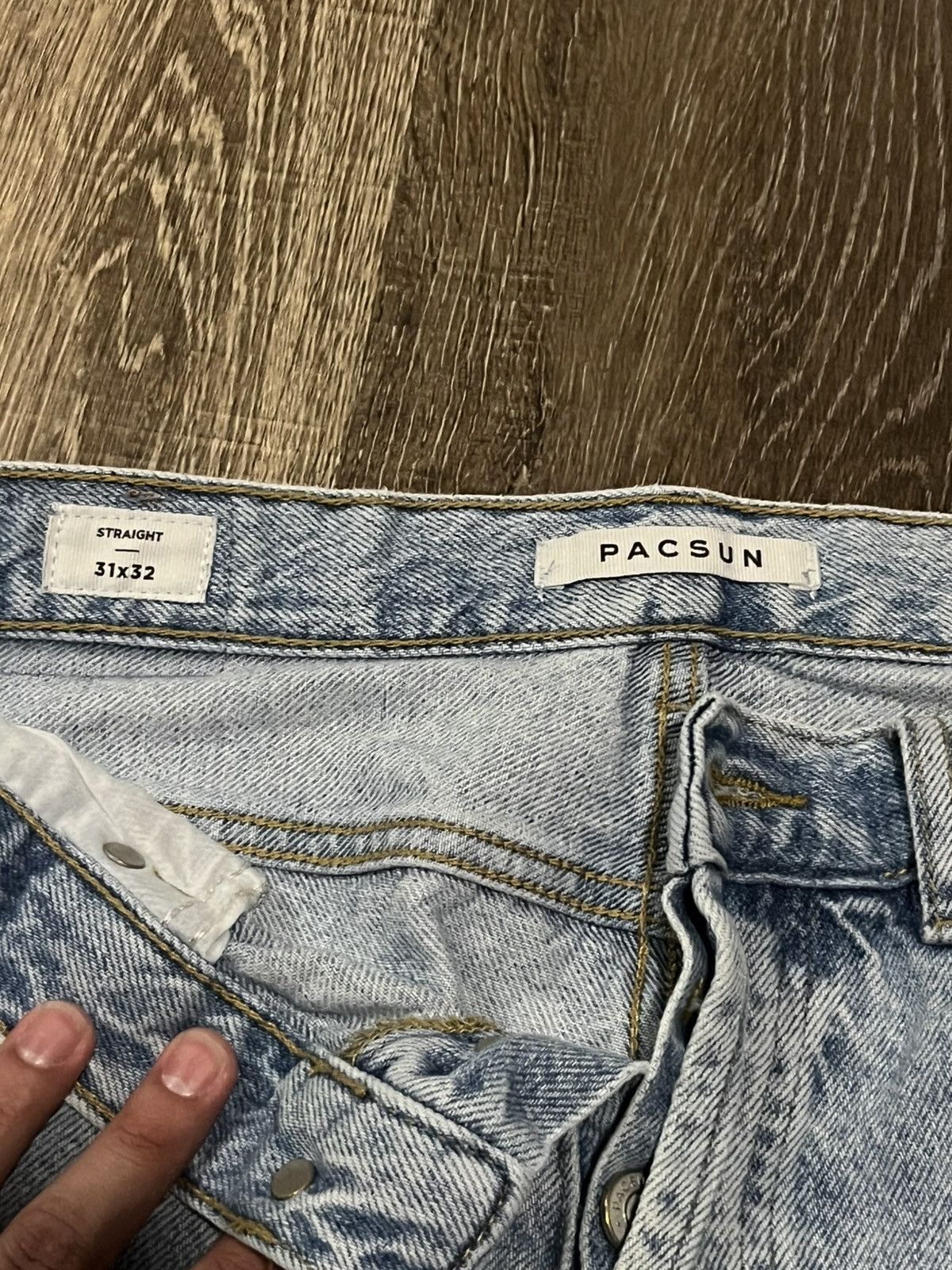 Pacsun Light wash Pacsun 31x32 denim jeans Size US 32 / EU 48 - 7 Thumbnail