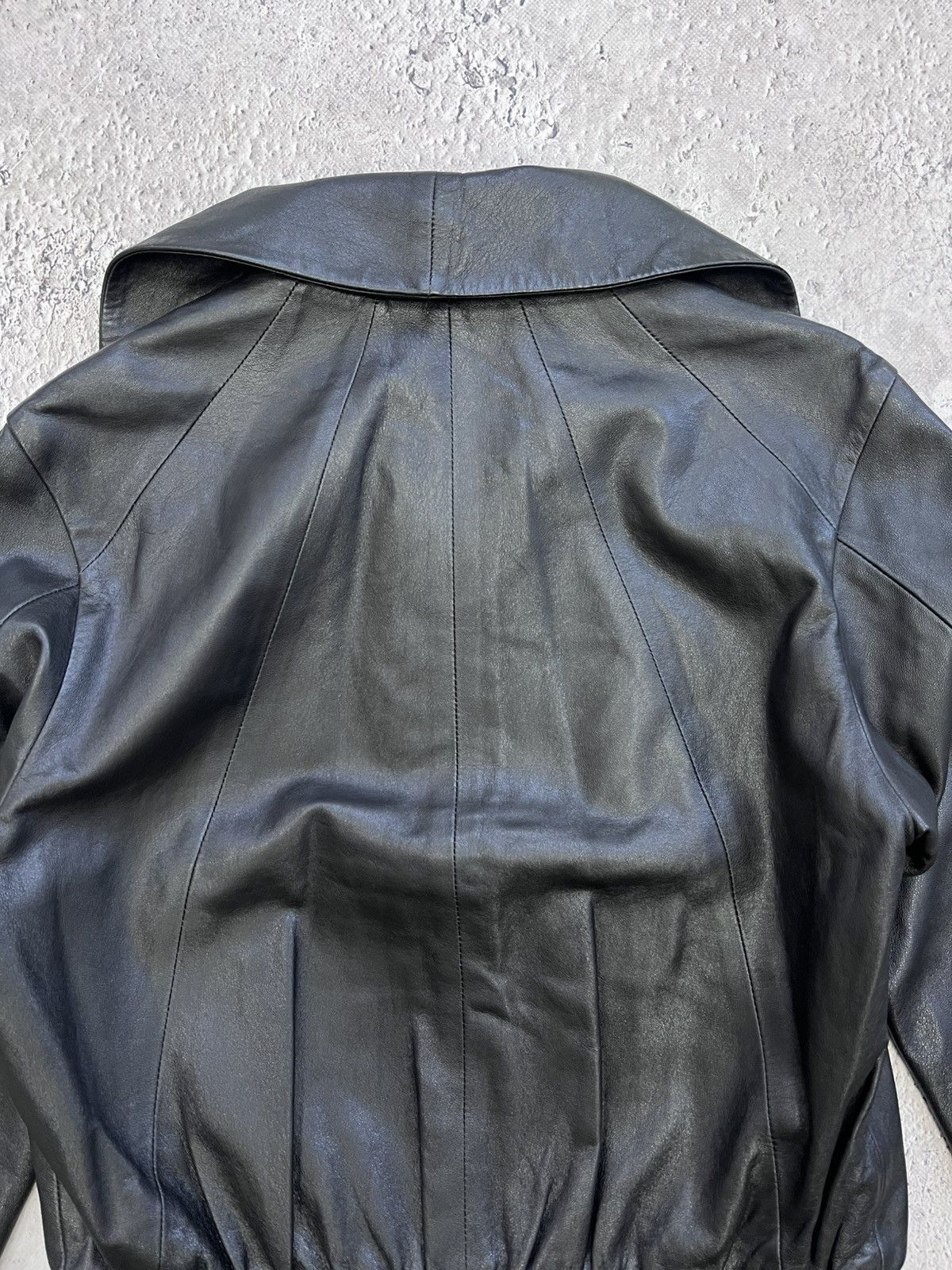 If Six Was Nine × Japanese Brand × Le Grande Bleu (L.G.B.) Semanticdesign Fur jacket y2k leather IfSixWasNine LGB Style Size US M / EU 48-50 / 2 - 11 Thumbnail