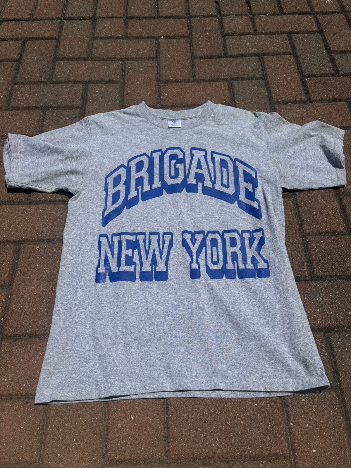 Brigade Brigade USA New York T Shirt Gray Size US M / EU 48-50 / 2 - 1 Thumbnail