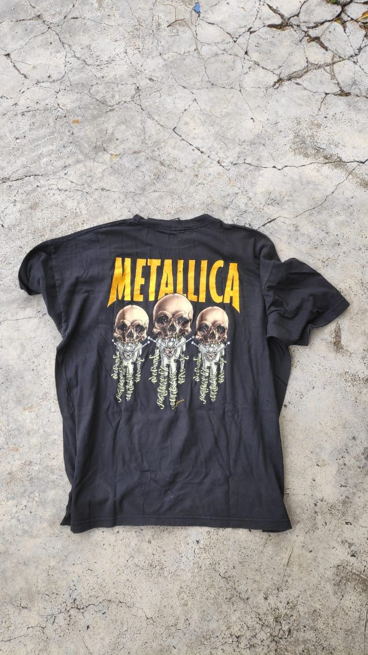 Band Tees VINTAGE METALLICA PUSHEAD FIXXER TEE Size US XL / EU 56 / 4 - 2 Thumbnail