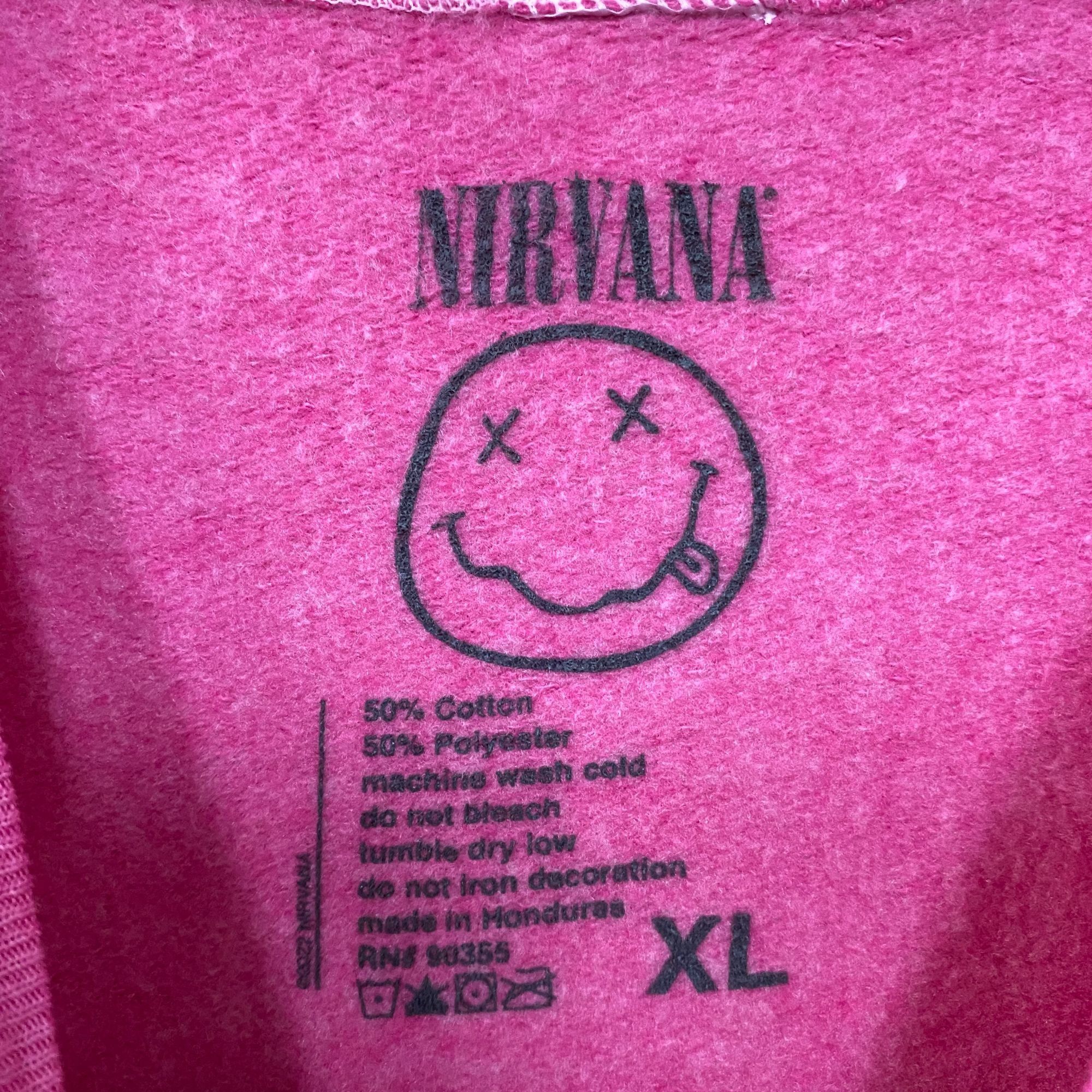 Nirvana Nirvana Nevermind Crewneck Pink Sweater size XL Size US XL / EU 56 / 4 - 4 Thumbnail