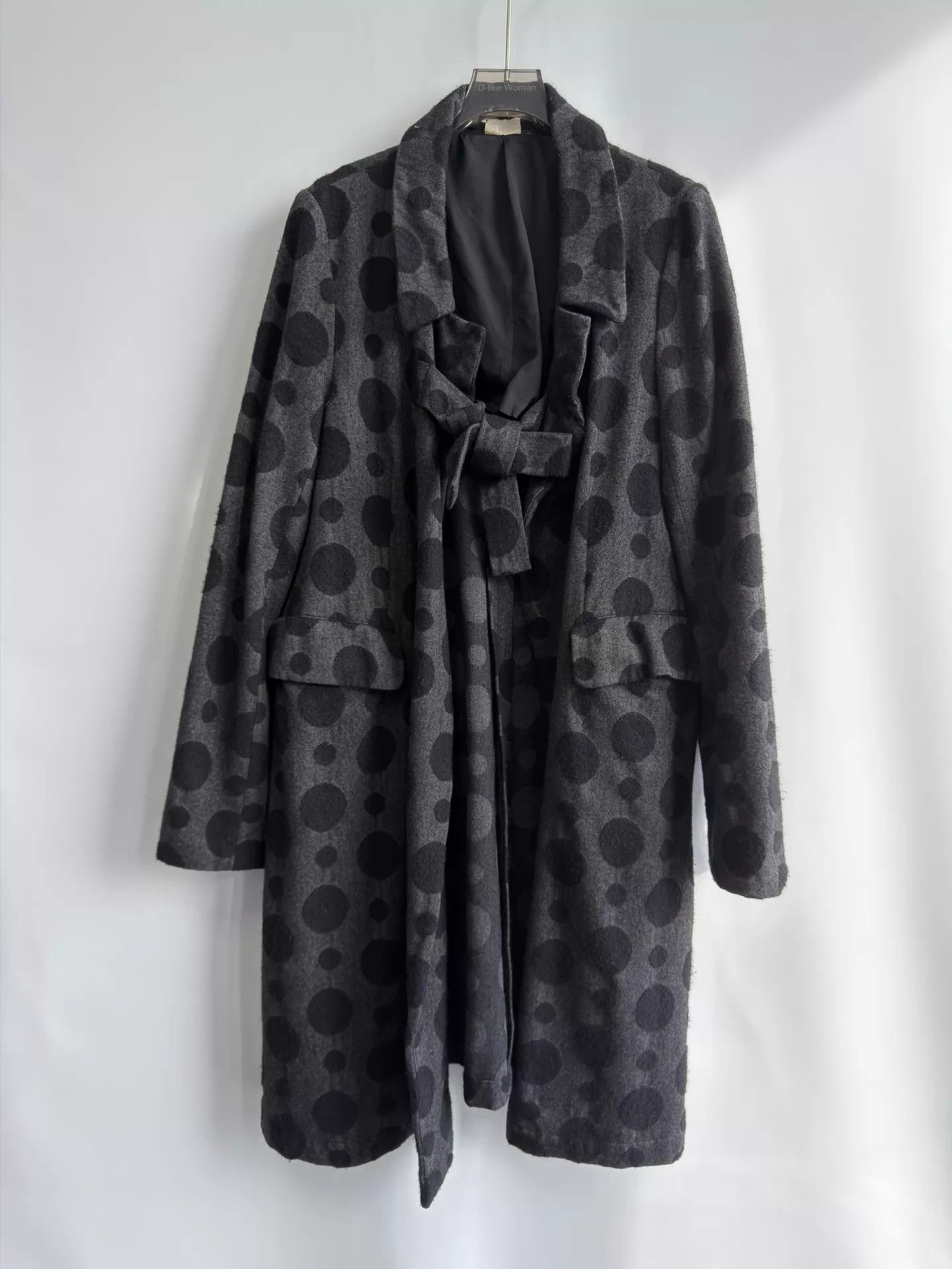 Comme des Garcons Comme Des Garcons Polka Dot Belted Trench Coat