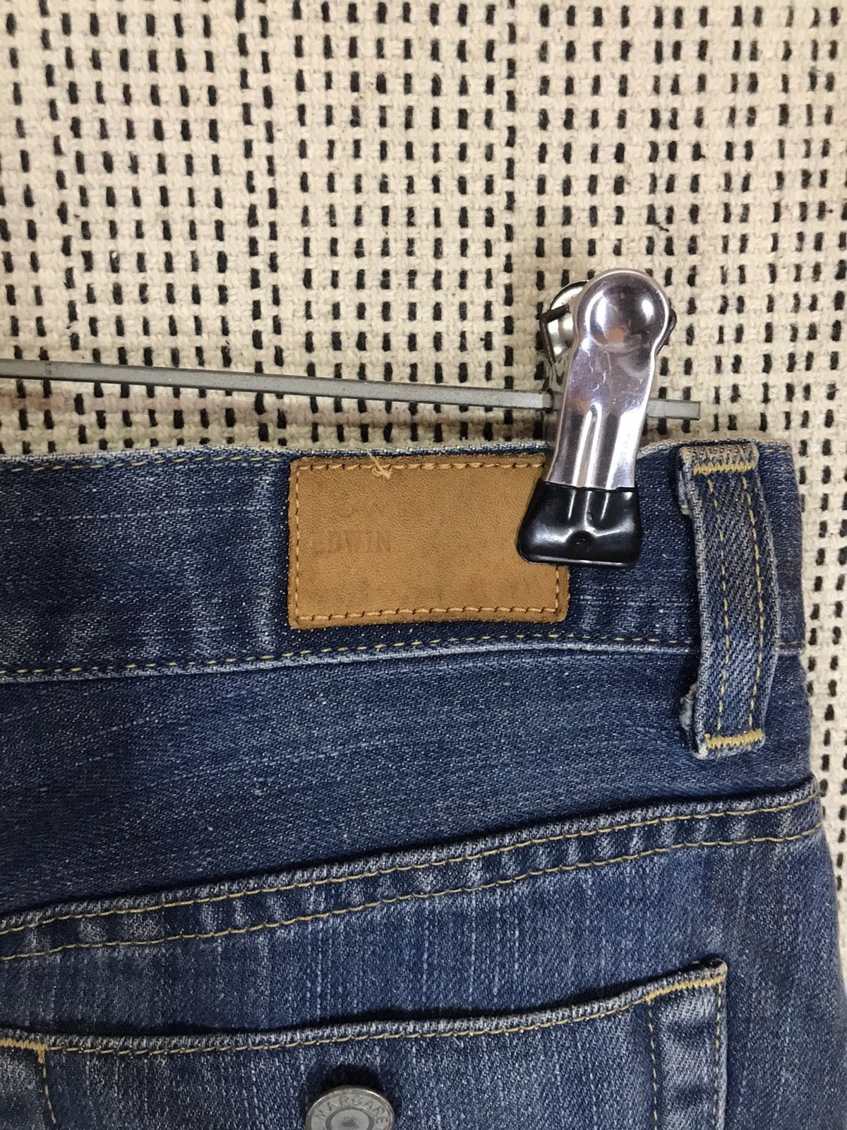 Edwin × Margaret Howell 🔥GRAILS🔥EDWIN X MARGARET HOWELL MIDI SKIRT SELVEDGE FADED Size 29" - 4 Thumbnail
