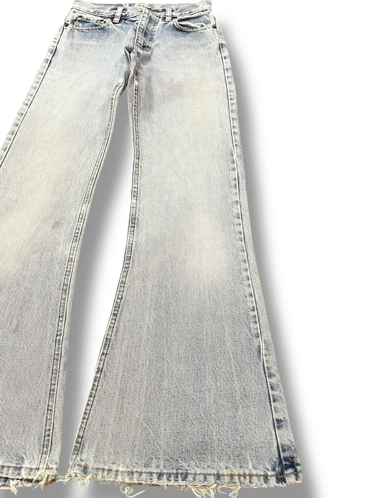 A$AP Rocky Vintage Rocky Faded Flare Bell Bottom Denim Size US 26 / EU 42 - 4 Thumbnail