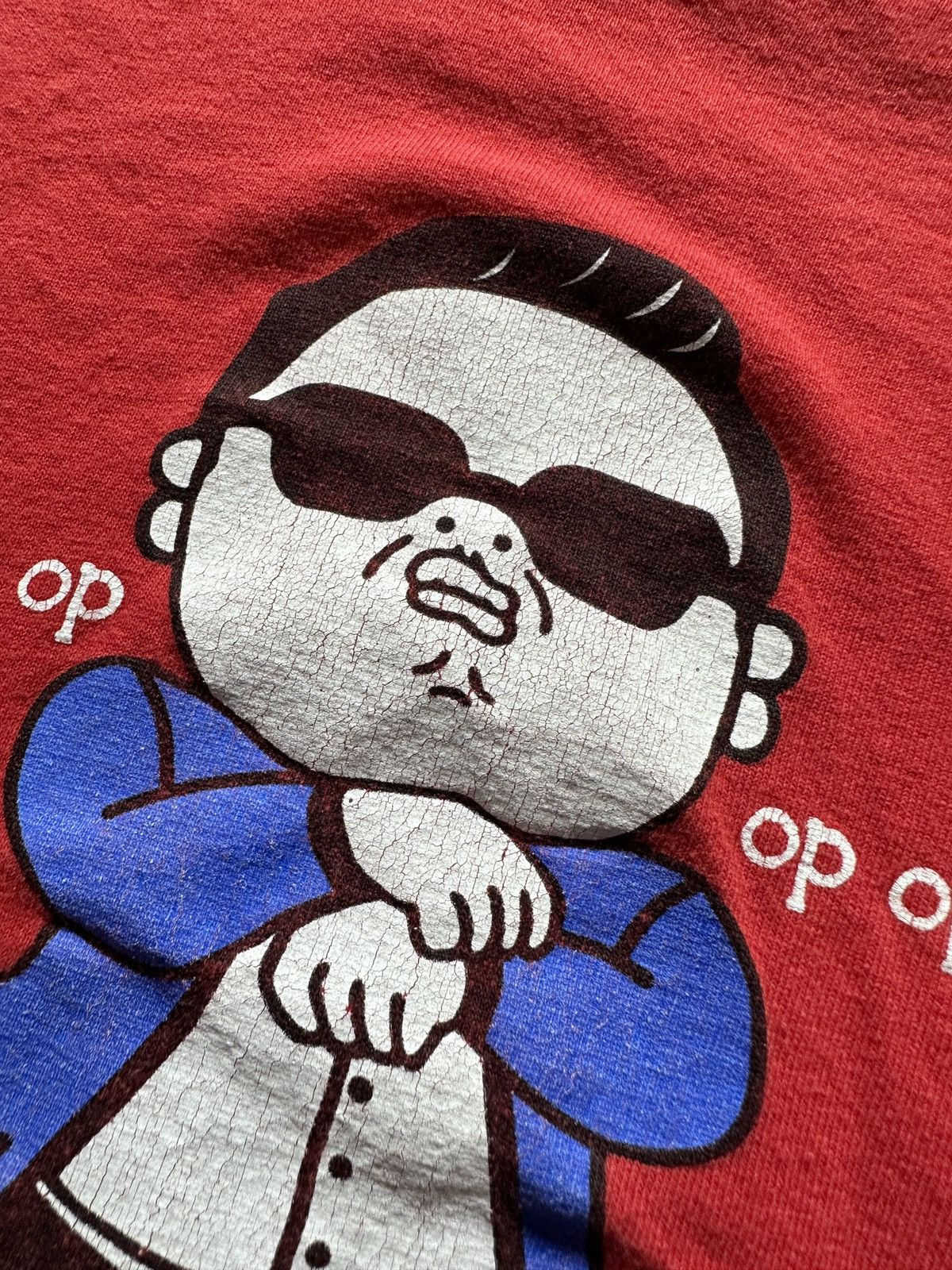 Vintage Vintage Y2K Gangnam Style Psy Graphic Band Tee Size US S / EU 44-46 / 1 - 3 Thumbnail