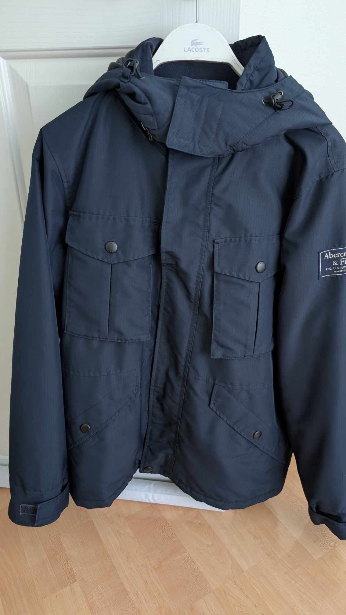 Abercrombie & Fitch Abercrombie & Fitch Outwear Navy Parka Size US S / EU 44-46 / 1 - 4 Thumbnail