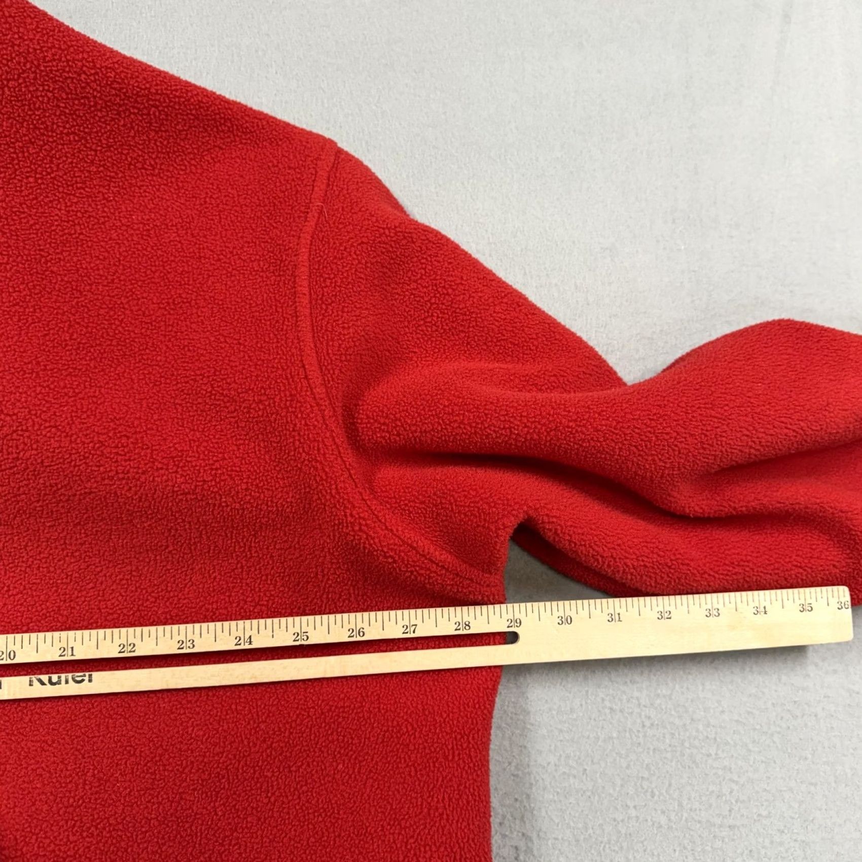 Polo Ralph Lauren Polo Ralph Lauren Jacket Mens XL Red Fleece Bomber Full Zip Pockets Polartec Size US XL / EU 56 / 4 - 6 Thumbnail