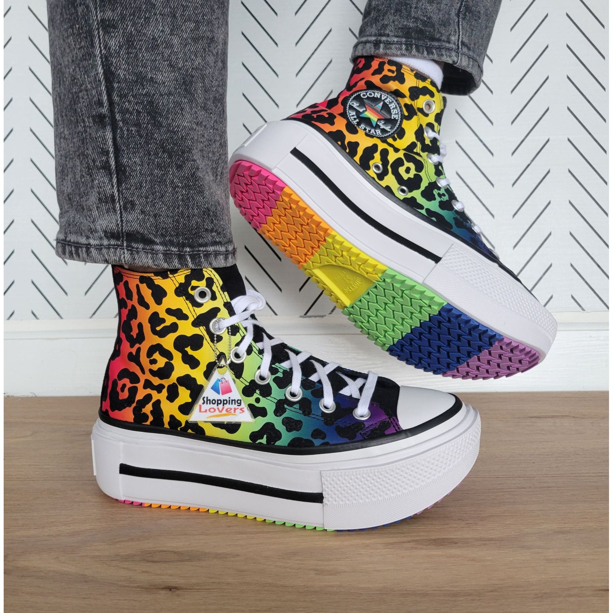 Converse Chuck Taylor All Star Platform Pride Sz Women S