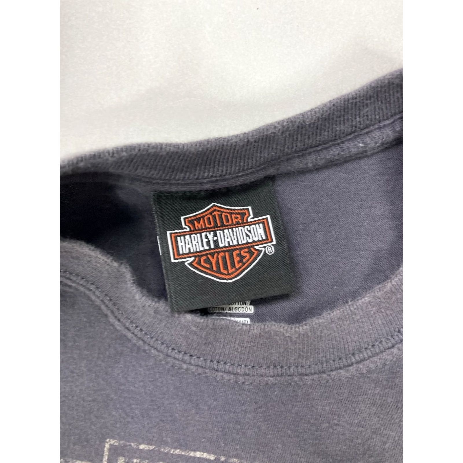 Harley Davidson VINTAGE Harley-Davidson Miami Florida Graphic Pocket T-shirt Men Large Gray Calcified? Size US L / EU 52-54 / 3 - 4 Thumbnail