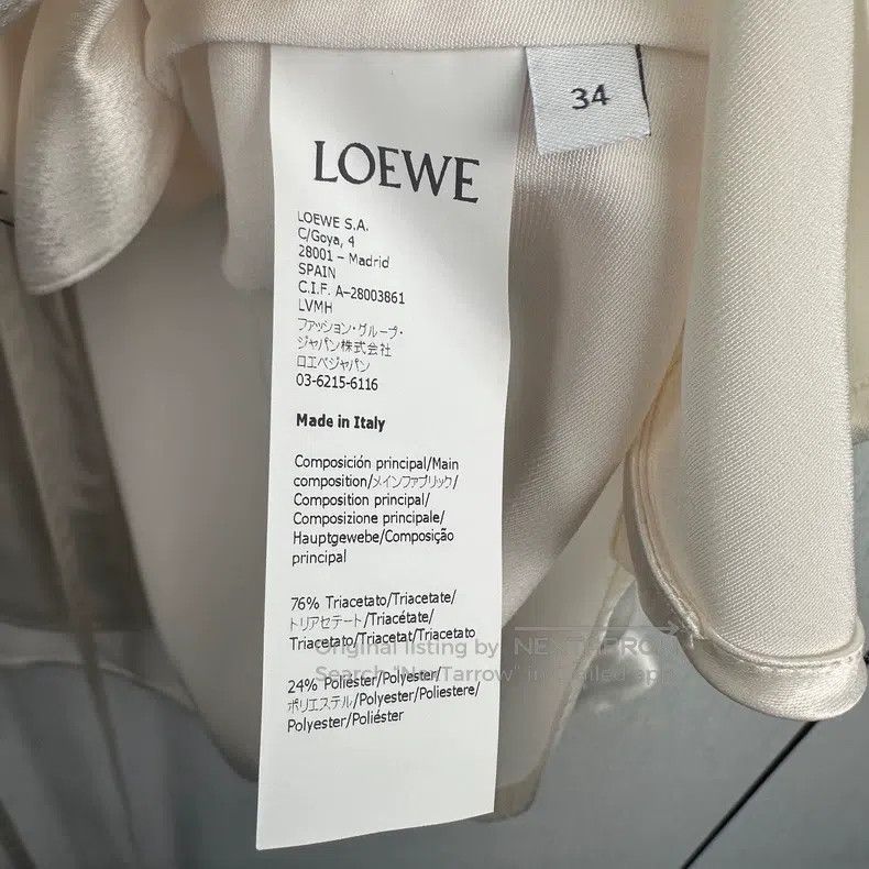 Loewe Loewe Silk Shirt Size XXS / US 00 / IT 34 - 5 Thumbnail