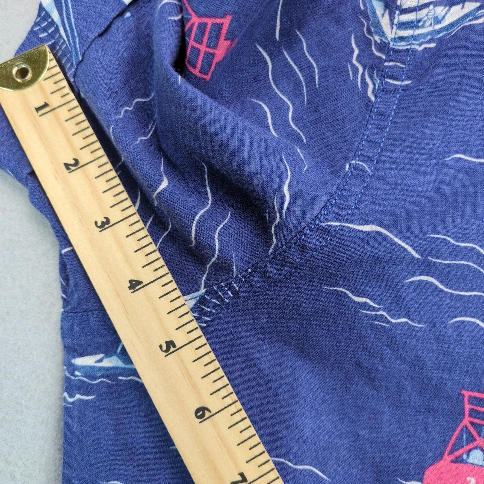 Izod Izod Saltwater Nautical Sailing Button Up Shirt Men's XL Size US XL / EU 56 / 4 - 6 Thumbnail