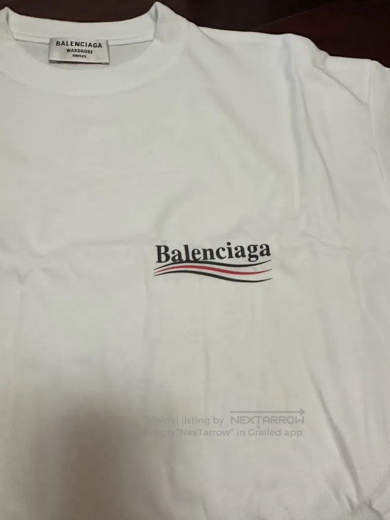 Balenciaga Balenciaga Coca-Cola striped white T-shirt Size US XS / EU 42 / 0 - 3 Thumbnail