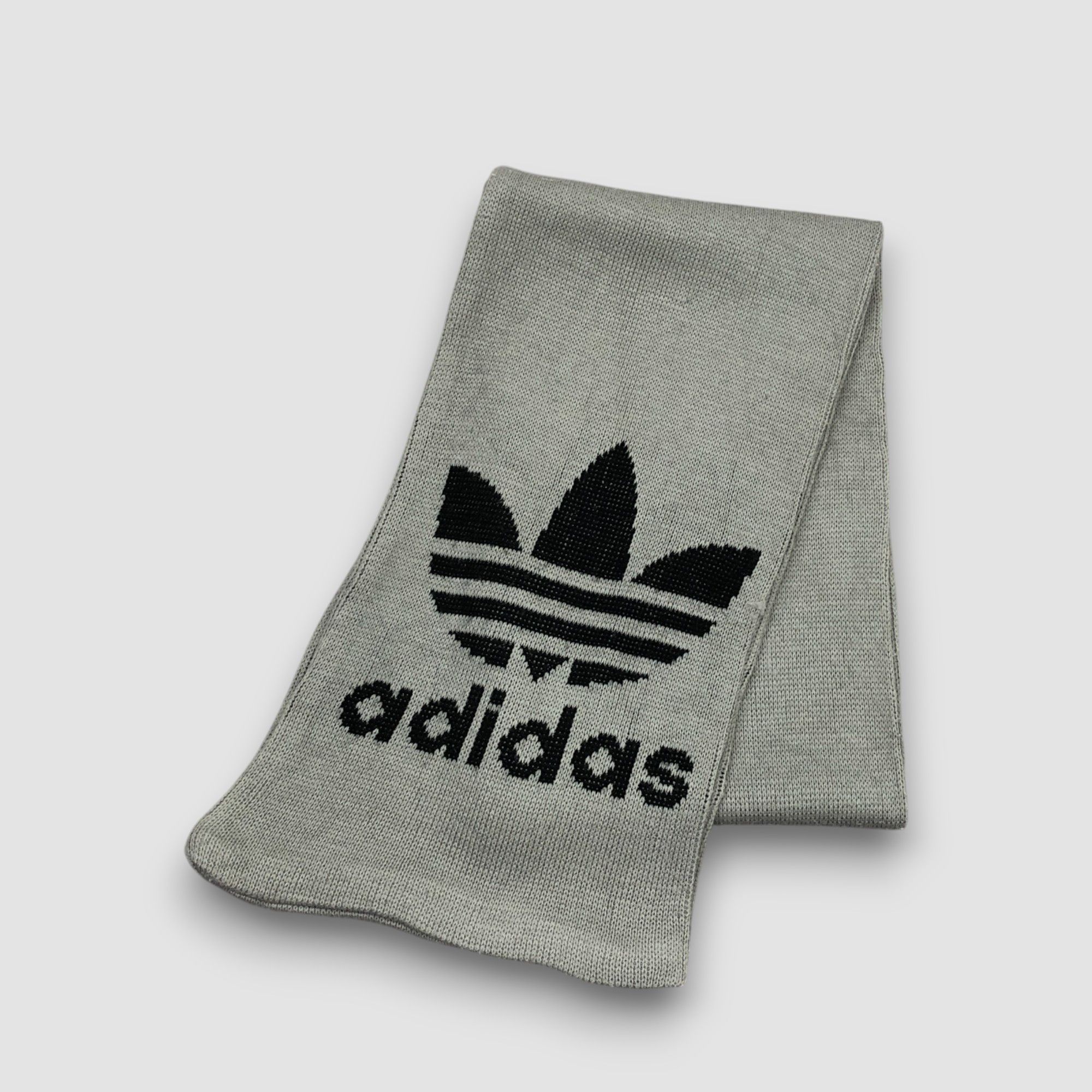Adidas Vintage Y2K Adidas Scarf Muffler Knit Wool Scarves Size ONE SIZE - 2 Thumbnail