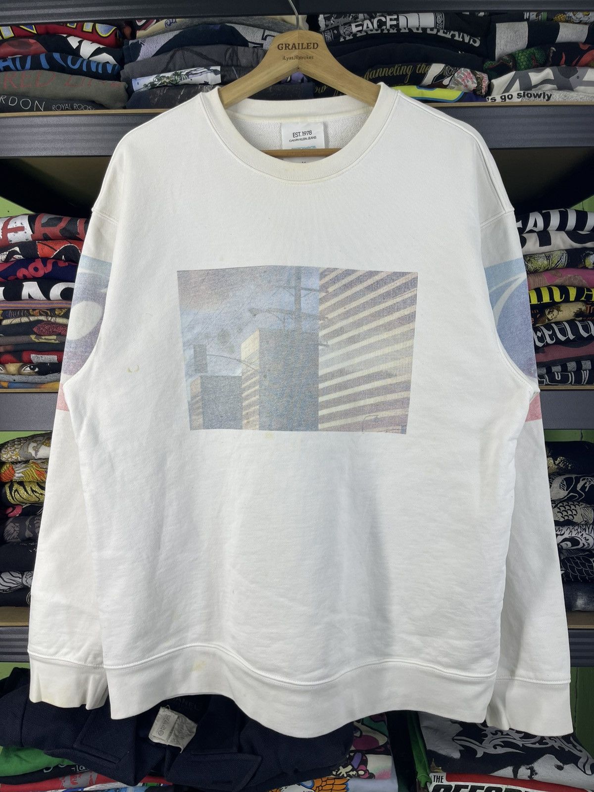 Calvin Klein 205W39NYC Calvin Klein Latest Collection Raf Simons Sweatshirt Size US M / EU 48-50 / 2 - 1 Thumbnail