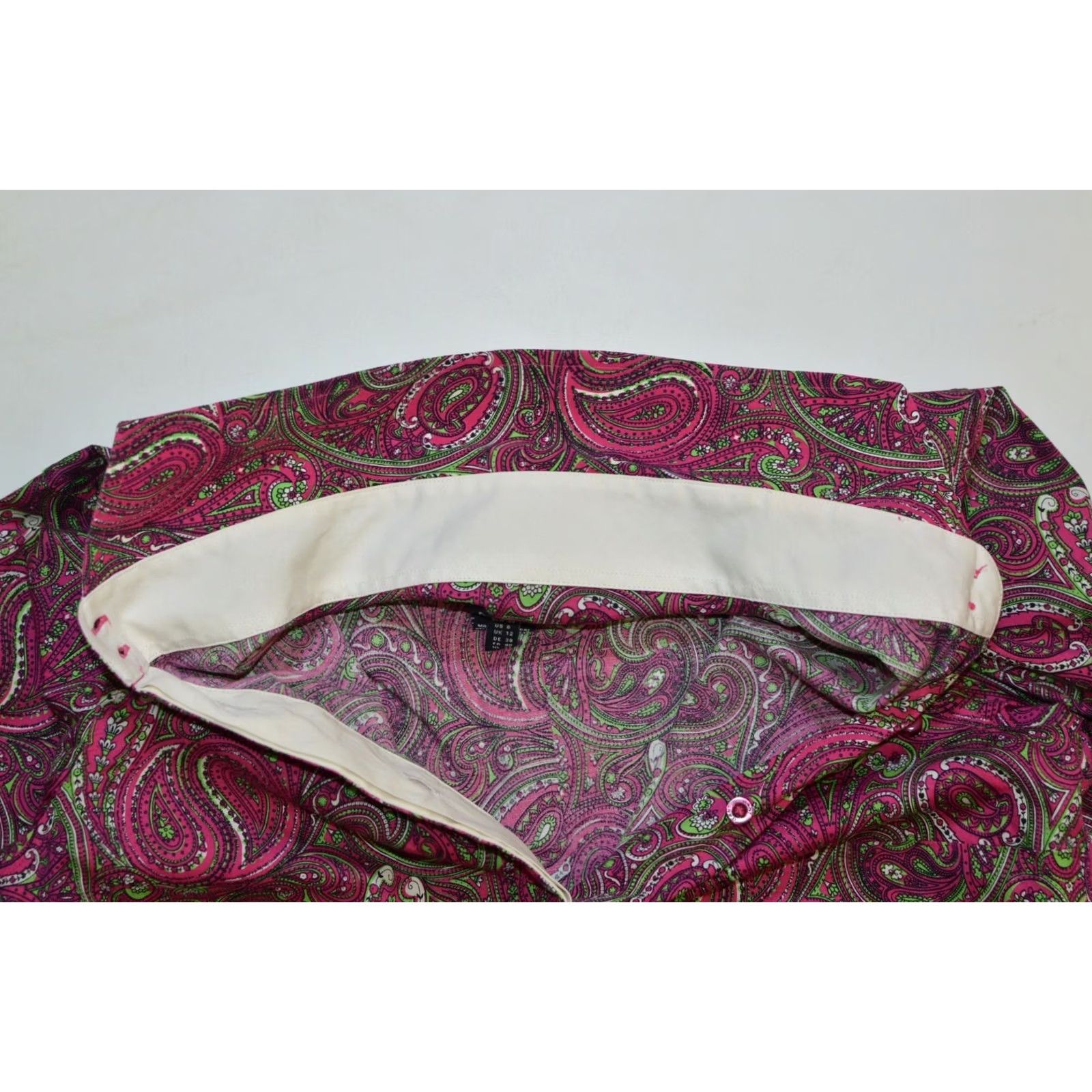Gant Wmns GANT Paisley Print Cotton Shirt Made in Portugal Size 38 Size XS / US 0-2 / IT 36-38 - 3 Thumbnail
