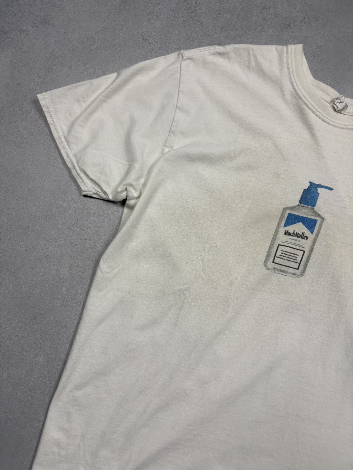 Marlboro Marlboro MachMalbro Sanitizer Graphic T-Shirt Vintage 00s XL Size US XL / EU 56 / 4 - 11 Thumbnail