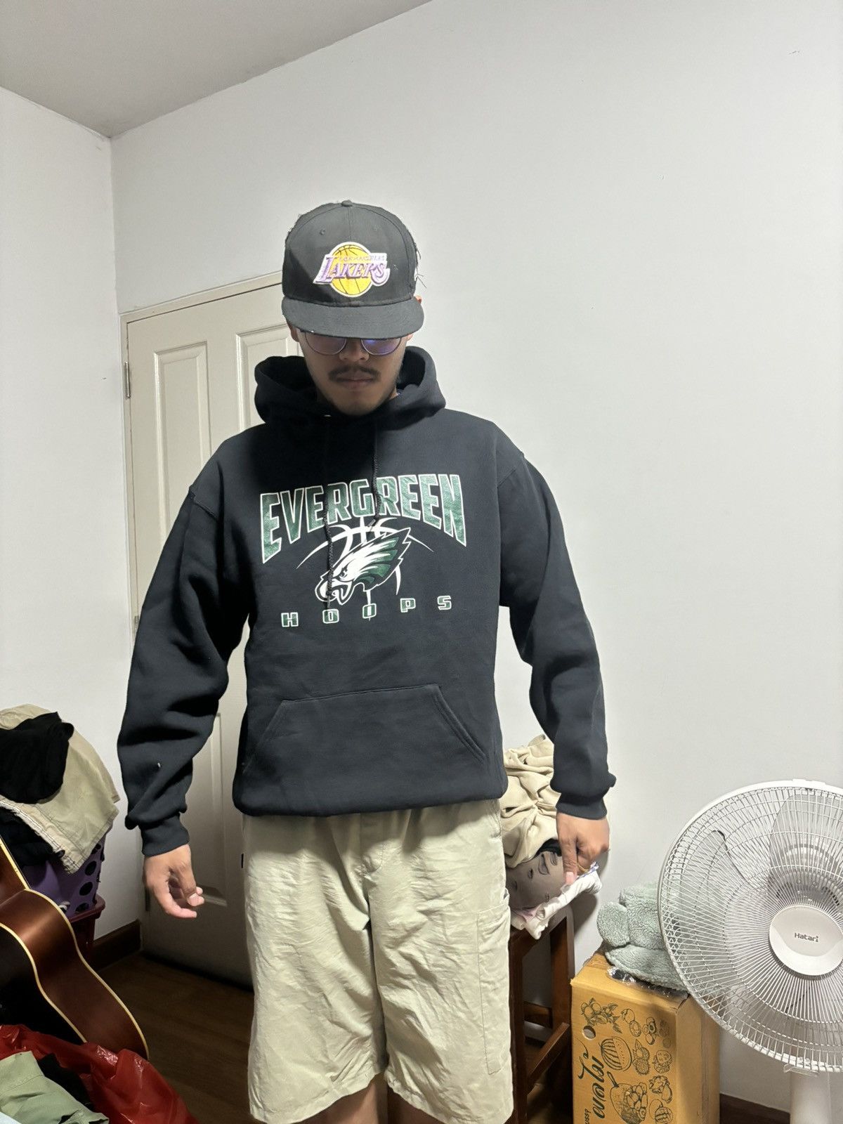 Russell Athletic Vintage Russell Athletic Hoodie EVERGREEN Size US L / EU 52-54 / 3 - 10 Thumbnail