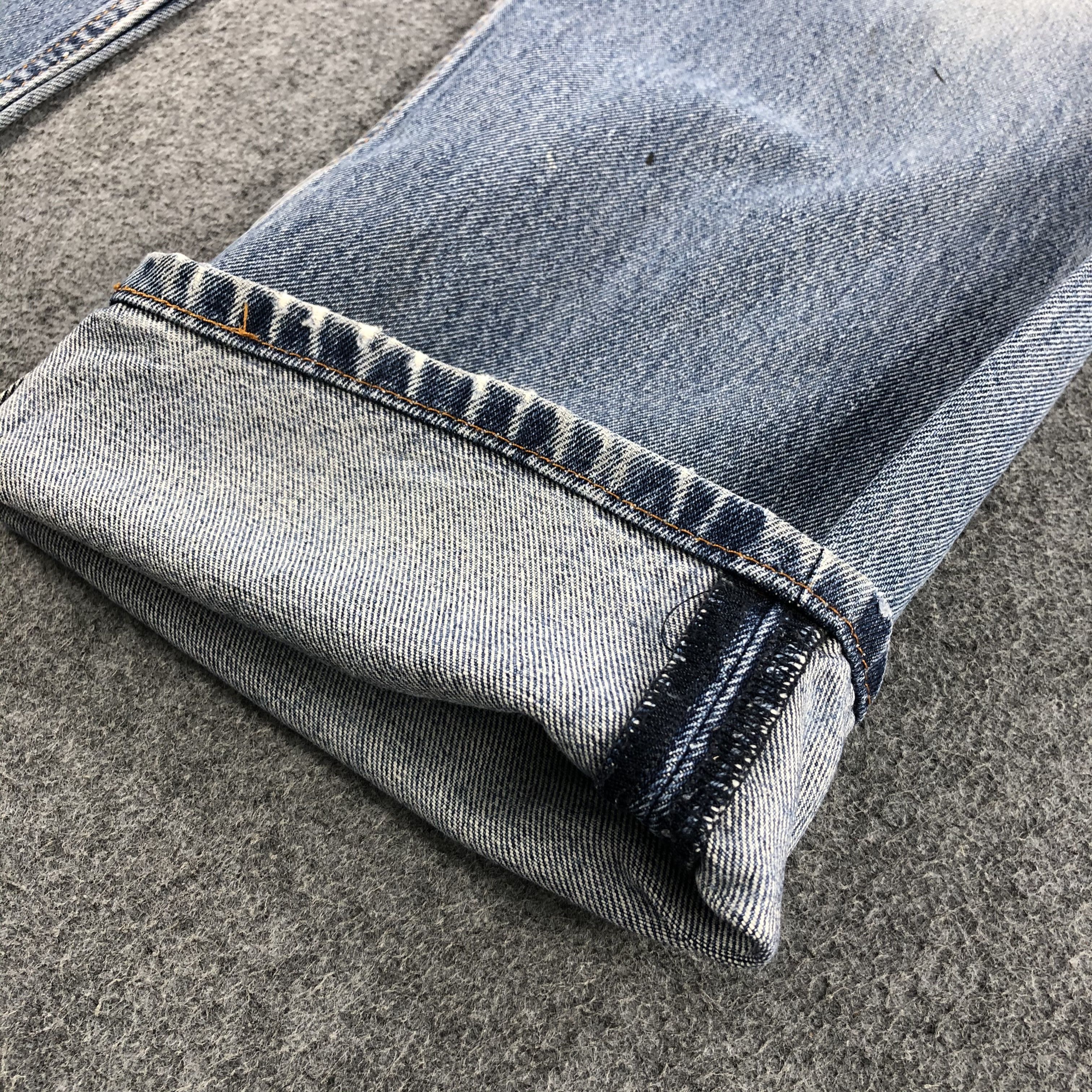 Levi's Vintage Blue Washed Levis 505 Jeans-J938 Size US 41 - 6 Thumbnail