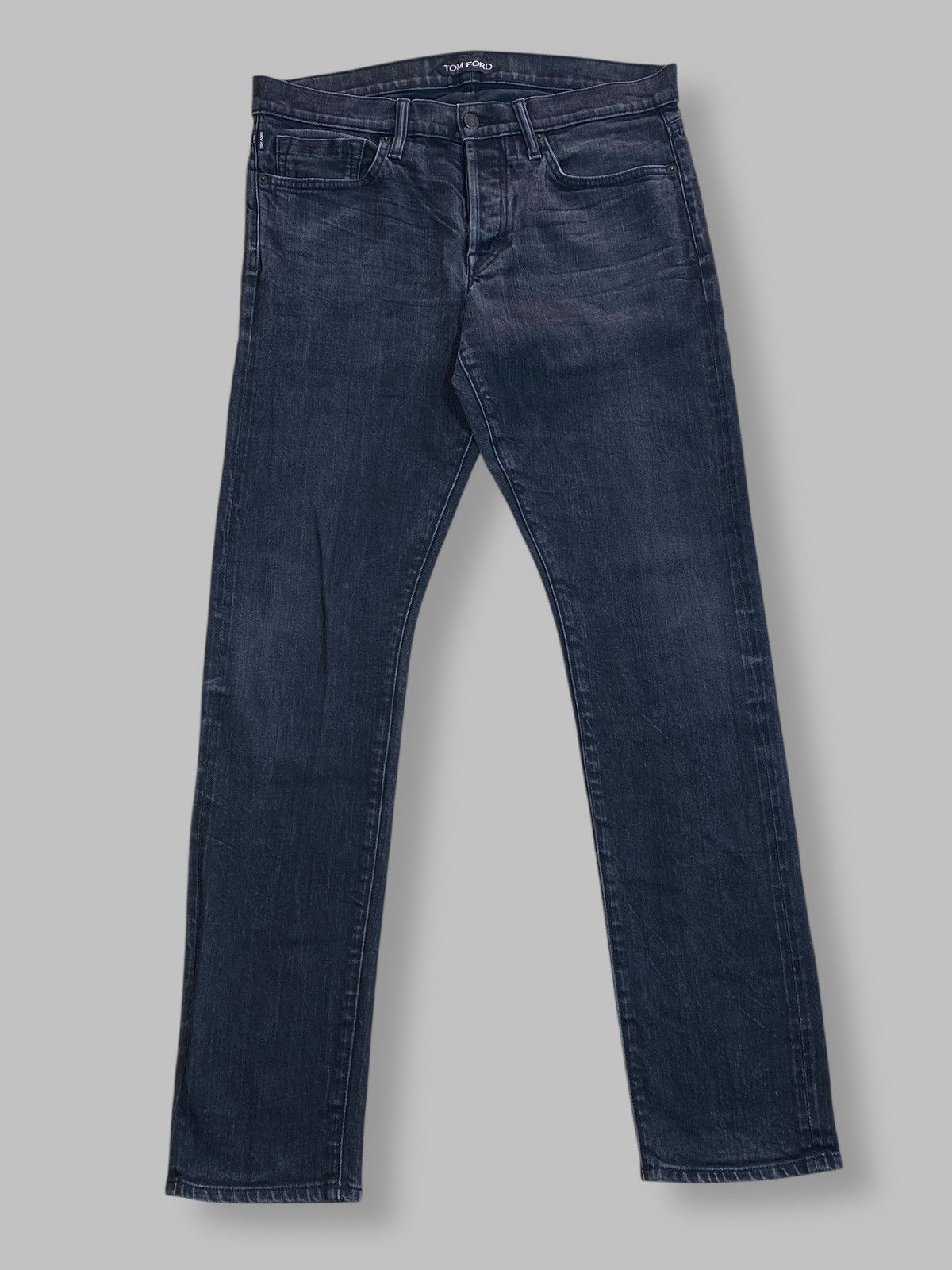 Tom Ford Tom Ford Slim Fit Button Closure Selvedge Denim Jeans Size US 34 / EU 50 - 1 Thumbnail